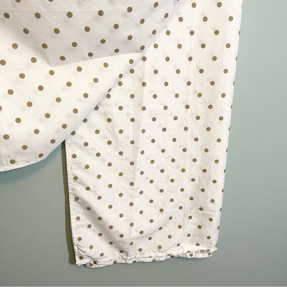 LC Lauren Conrad Metallic Dot Design Shower Curtain - Picture 7 of 12